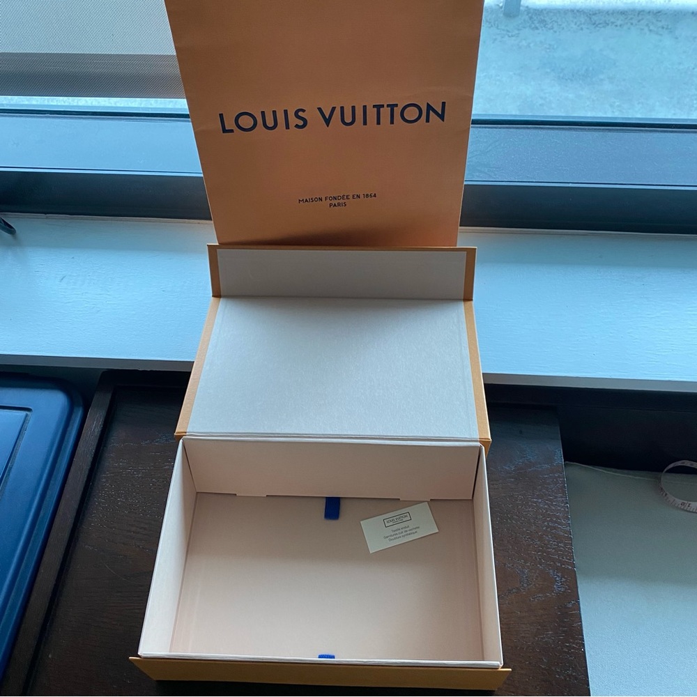 Louis Vuitton bag and magnetic box